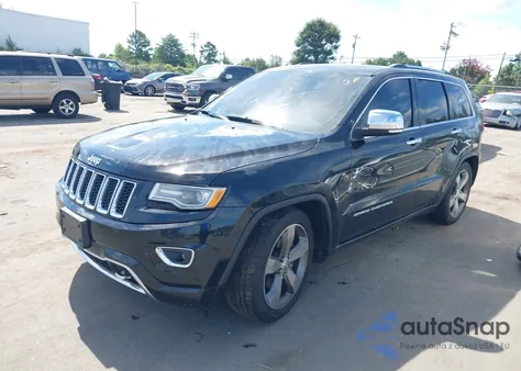 2015 Jeep Grand Cherokee Overland из США, поврежденный, VIN 1C4RJFCGXFC846840